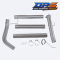 4in. Race Pipe - No Muffler - 10-19 Cummins 6.7L - C&C