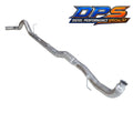 5in. Downpipe Back - No Muffler - 11-15 Duramax 6.6L LML
