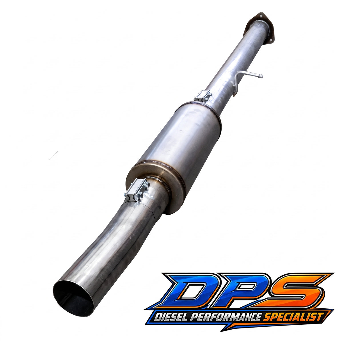 4in. Race Pipe - Muffler - 13-18 Cummins 6.7L