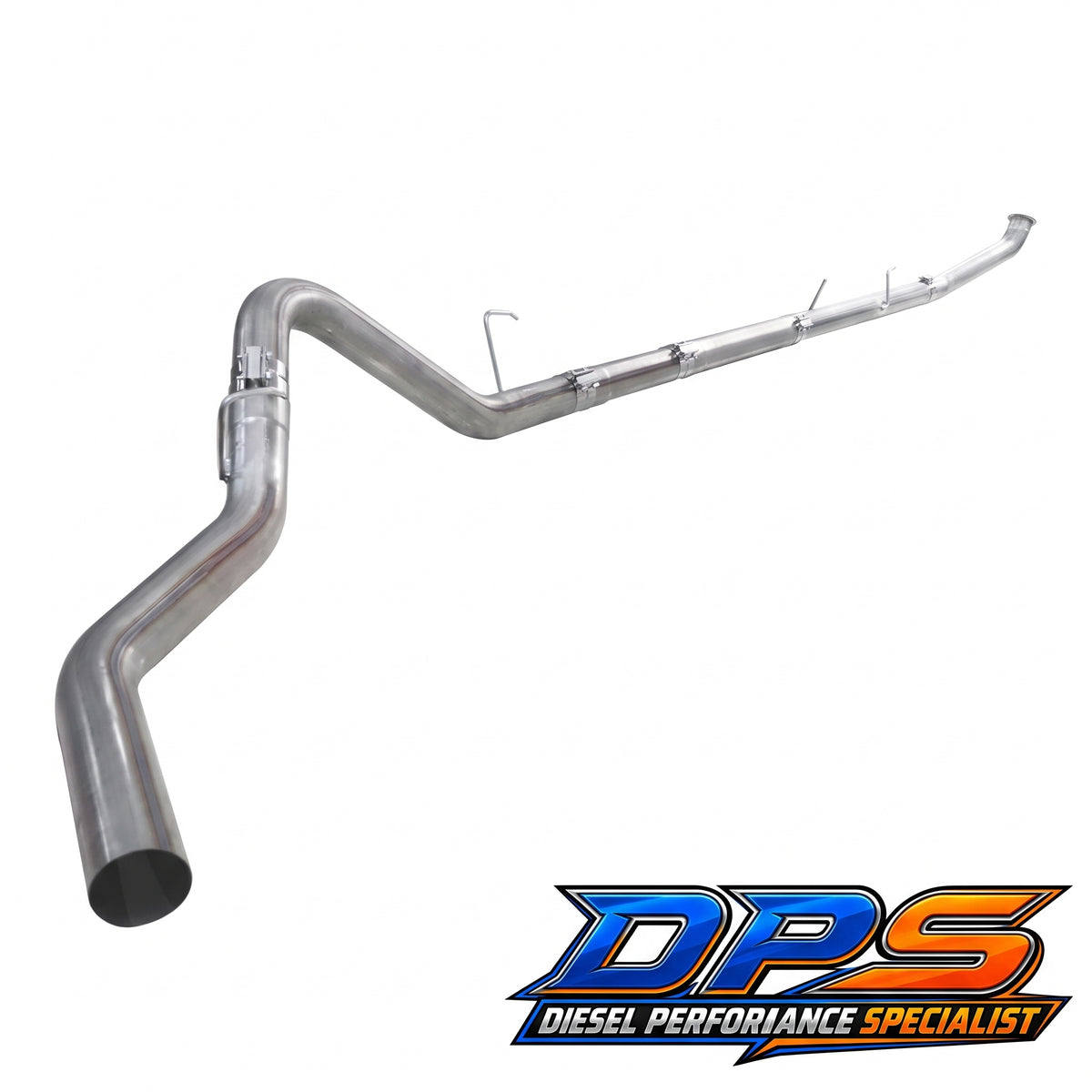 5in. Turbo Back - No Muffler - 13-18 Cummins 6.7L