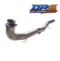 4in. Race Pipe - No Muffler - 15.5-16 Duramax 6.6L LML