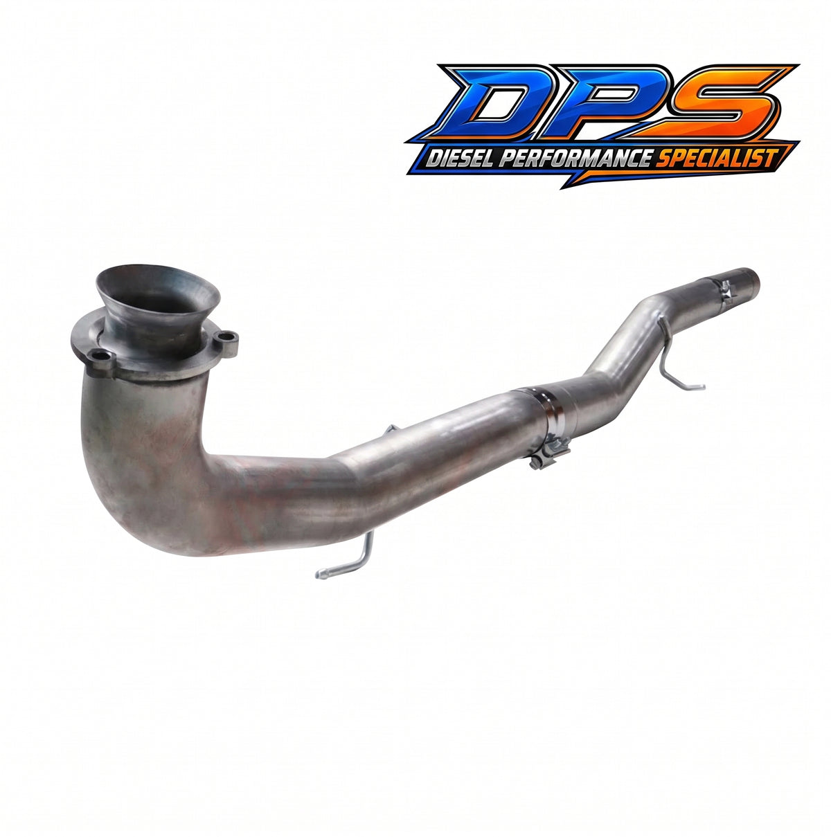 4in. Race Pipe - No Muffler - 15.5-16 Duramax 6.6L LML
