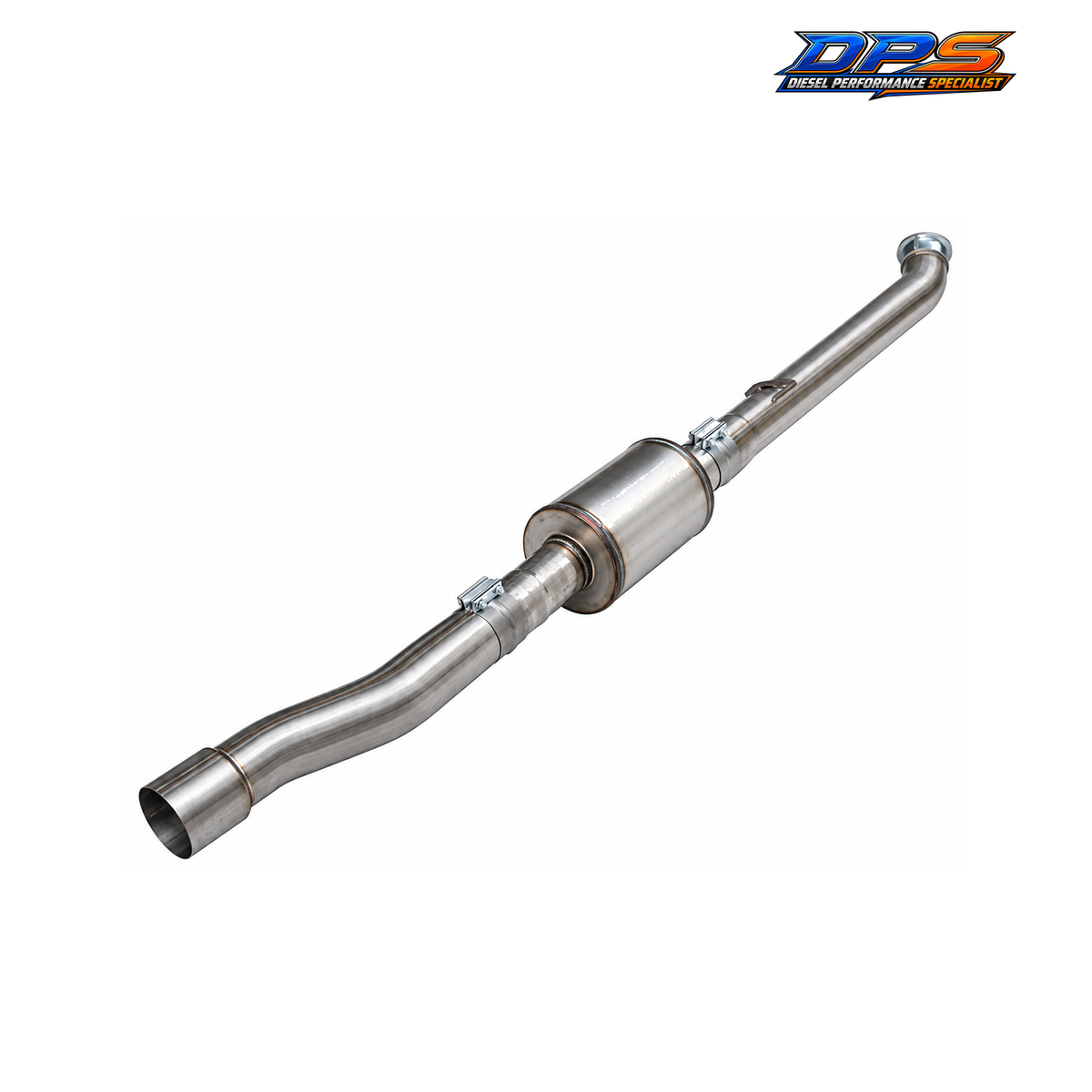 4in. Race Pipe - Muffler - 19-24 Cummins 6.7L