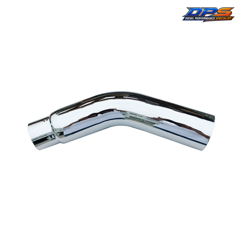 4”-6” Polished Tail Pipe 45 degree