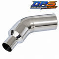 4”-7” Polished Tail Pipe 45 degree