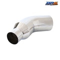 5”-6” Polished Tail Pipe 45 degree