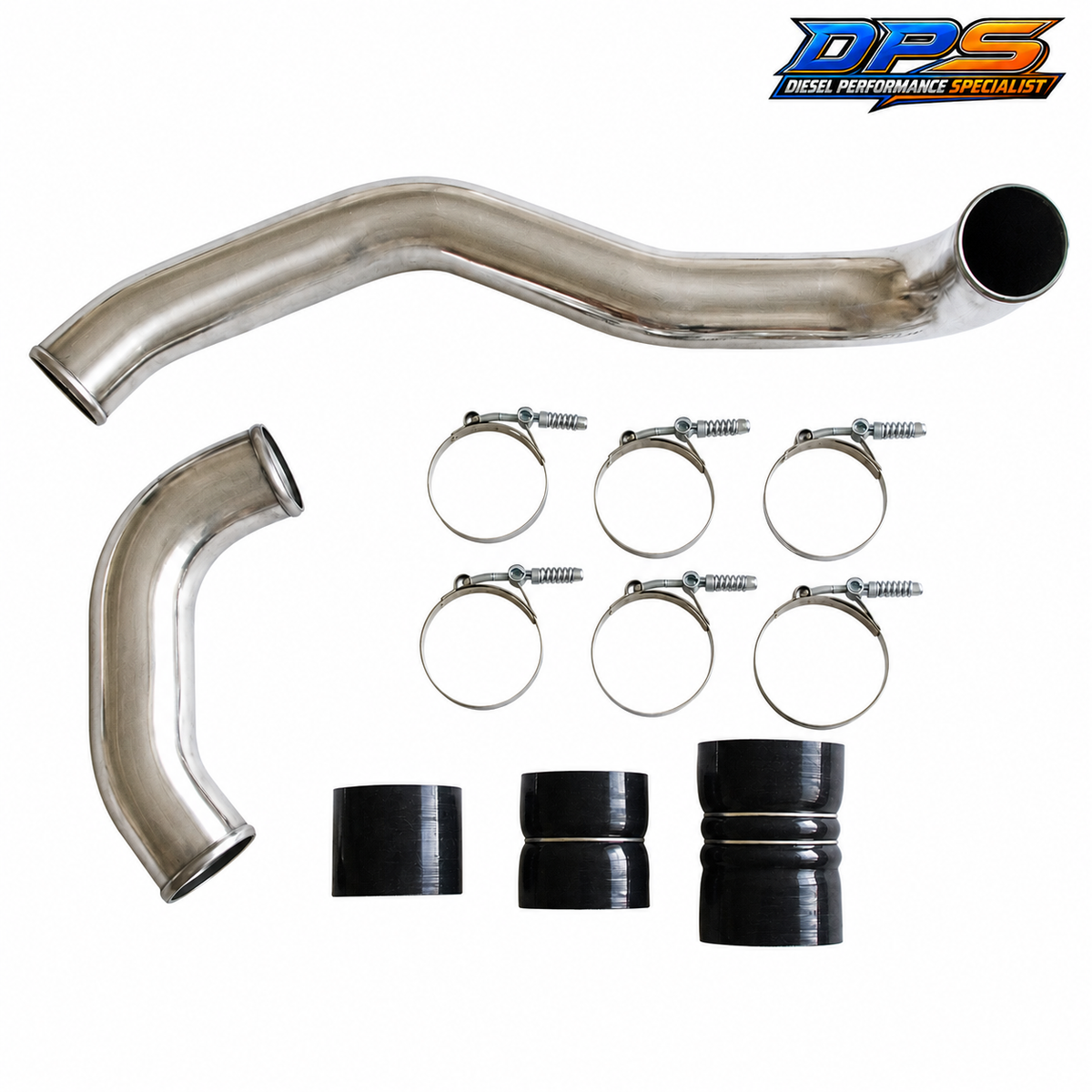 Hot Side Intercooler Charge Pipe Kit - 08-10 Powerstoke 6.4L