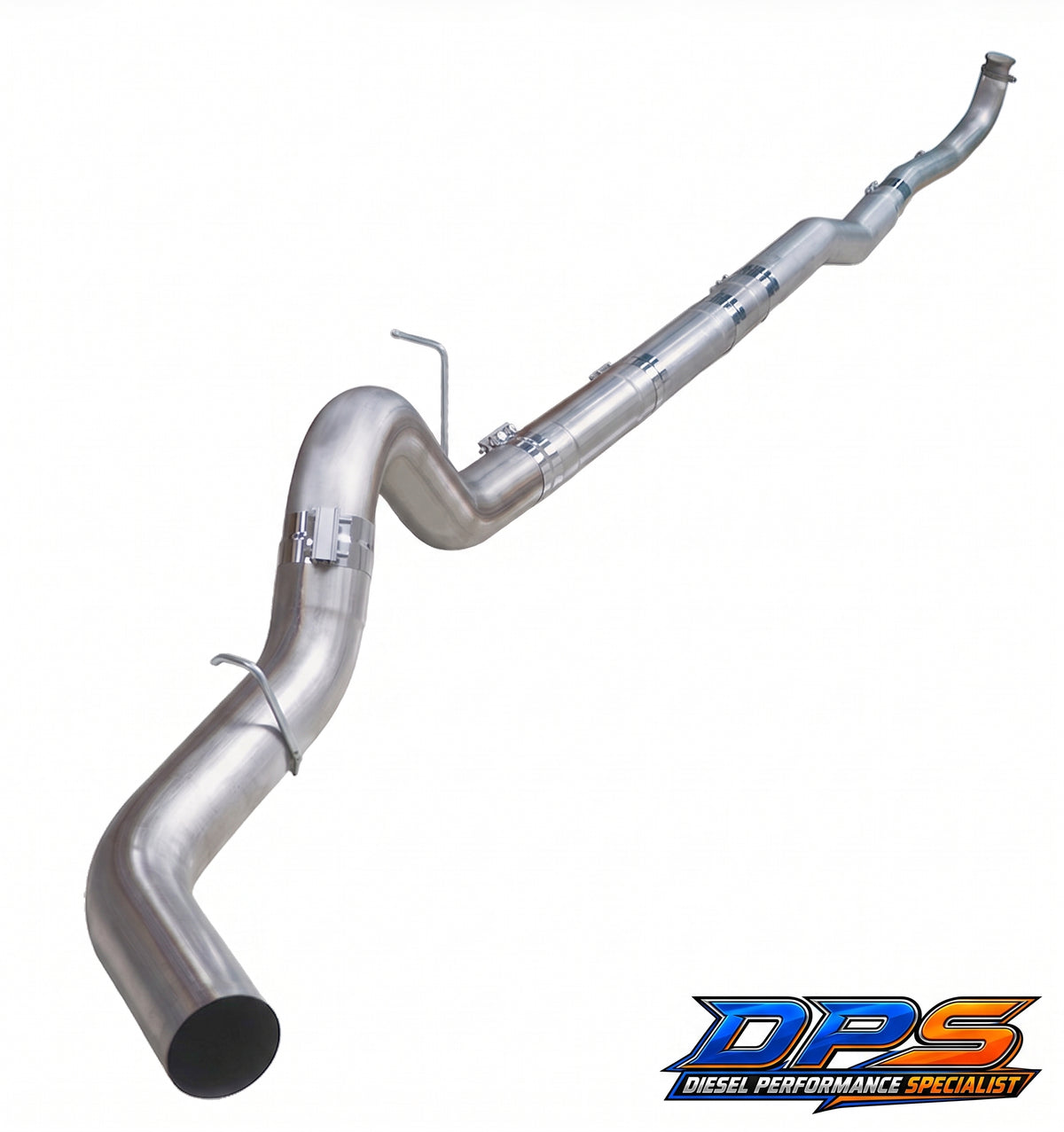 5in. Downpipe Back - No Muffler - 17-23 Duramax 6.6L L5P